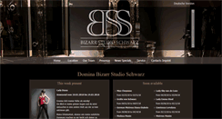 Desktop Screenshot of bizarrstudioschwarz.com